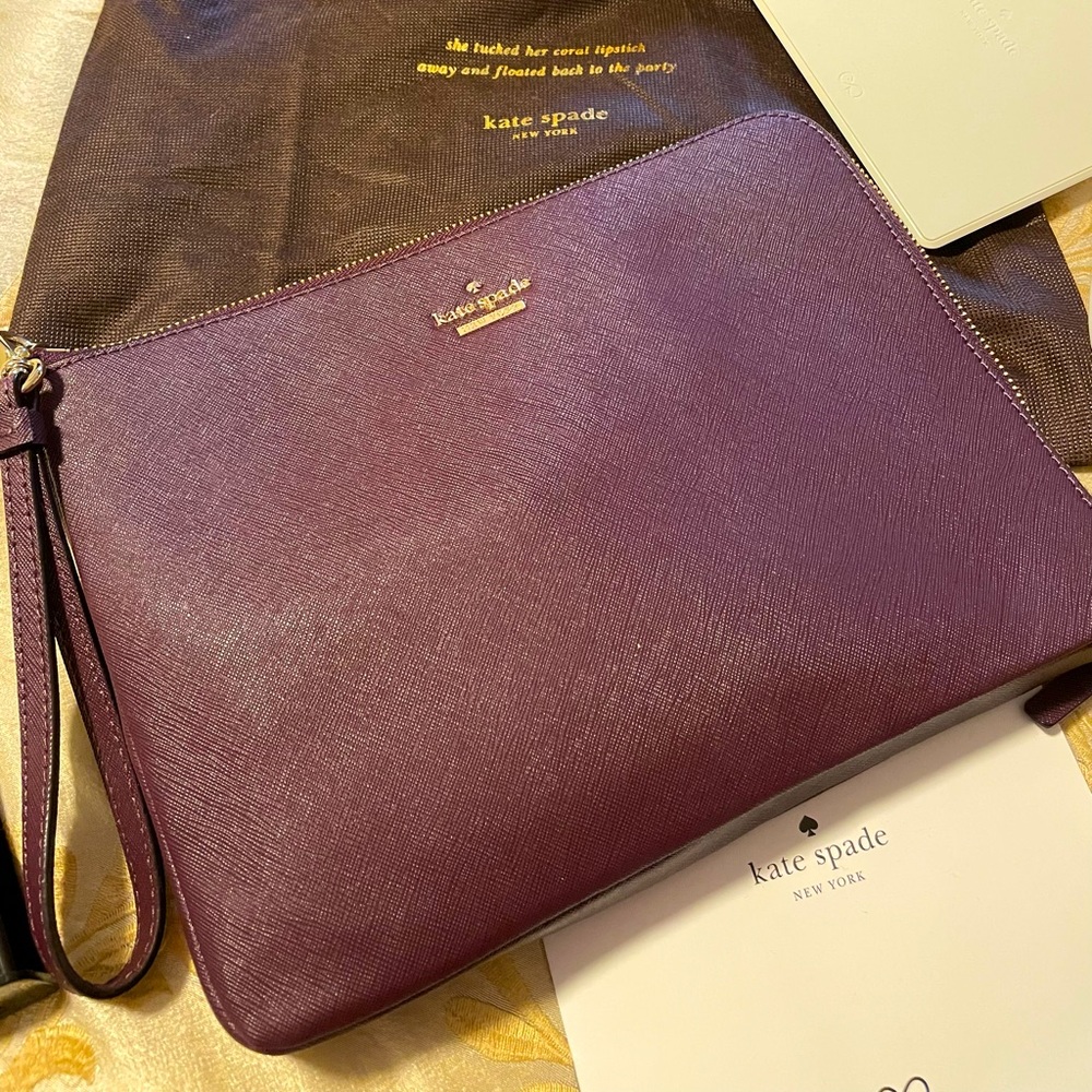 Kate Spade Clutch with built in phone charger